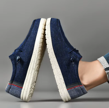 Herren Canvas Loafer Zum Hineinschlüpfen