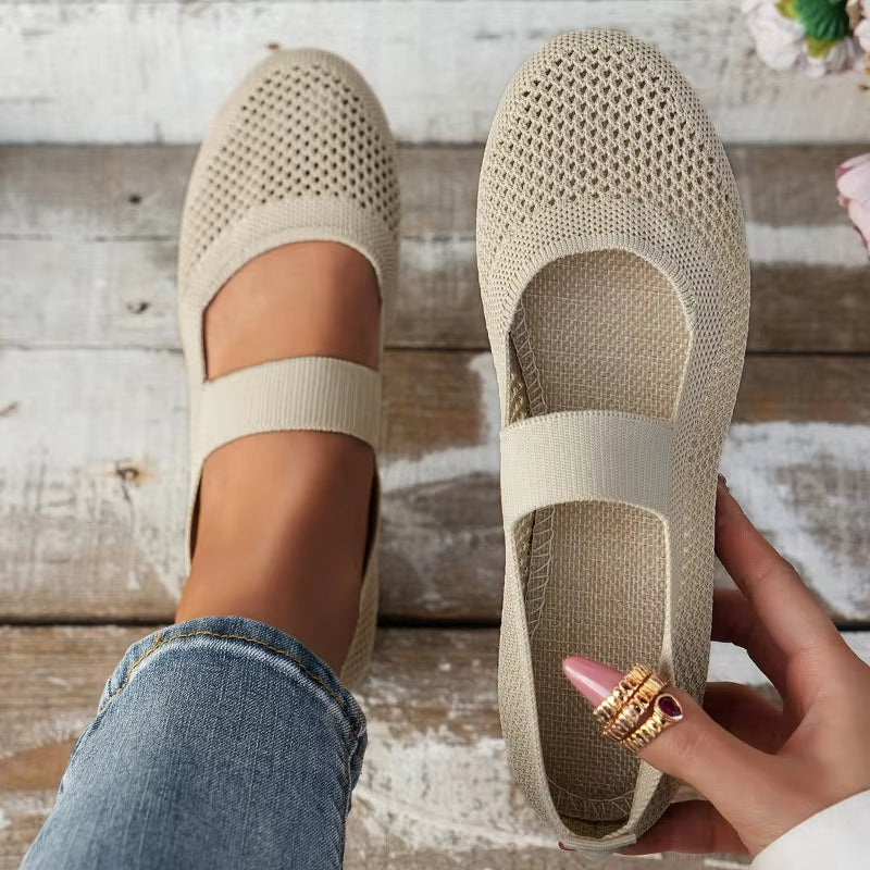 Flexible Damen Barfussschuhe mit dünner Sohle für Spaziergänge