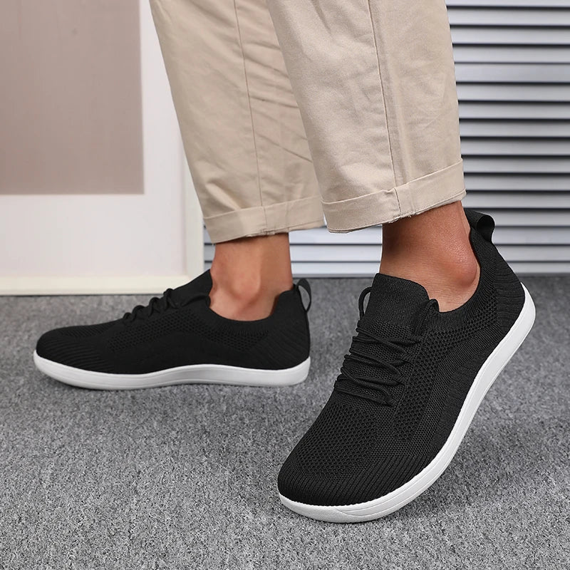 Atmungsaktive Orthopädische Sneaker mit Weiter Zehenbox