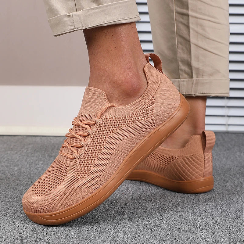Atmungsaktive Orthopädische Sneaker mit Weiter Zehenbox