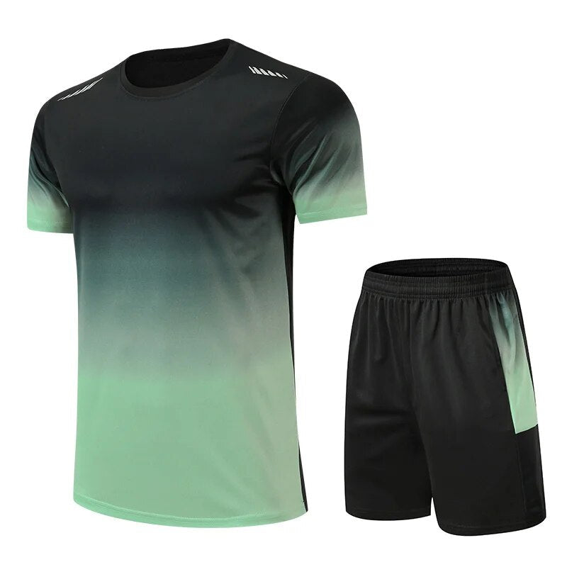 Zweiteiliges Sportset aus Shirt und Shorts für Herren