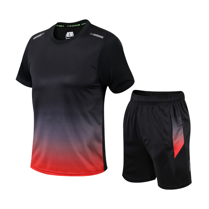 Zweiteiliges Sportset aus Shirt und Shorts für Herren