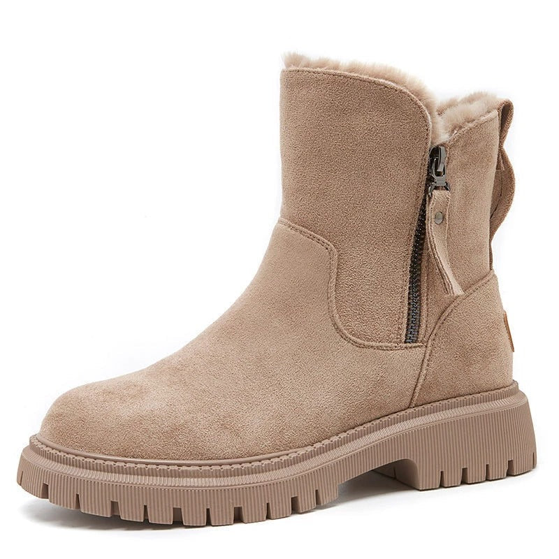 Orthopädische Damen Schneestiefel mit gepolsterter Innensohle