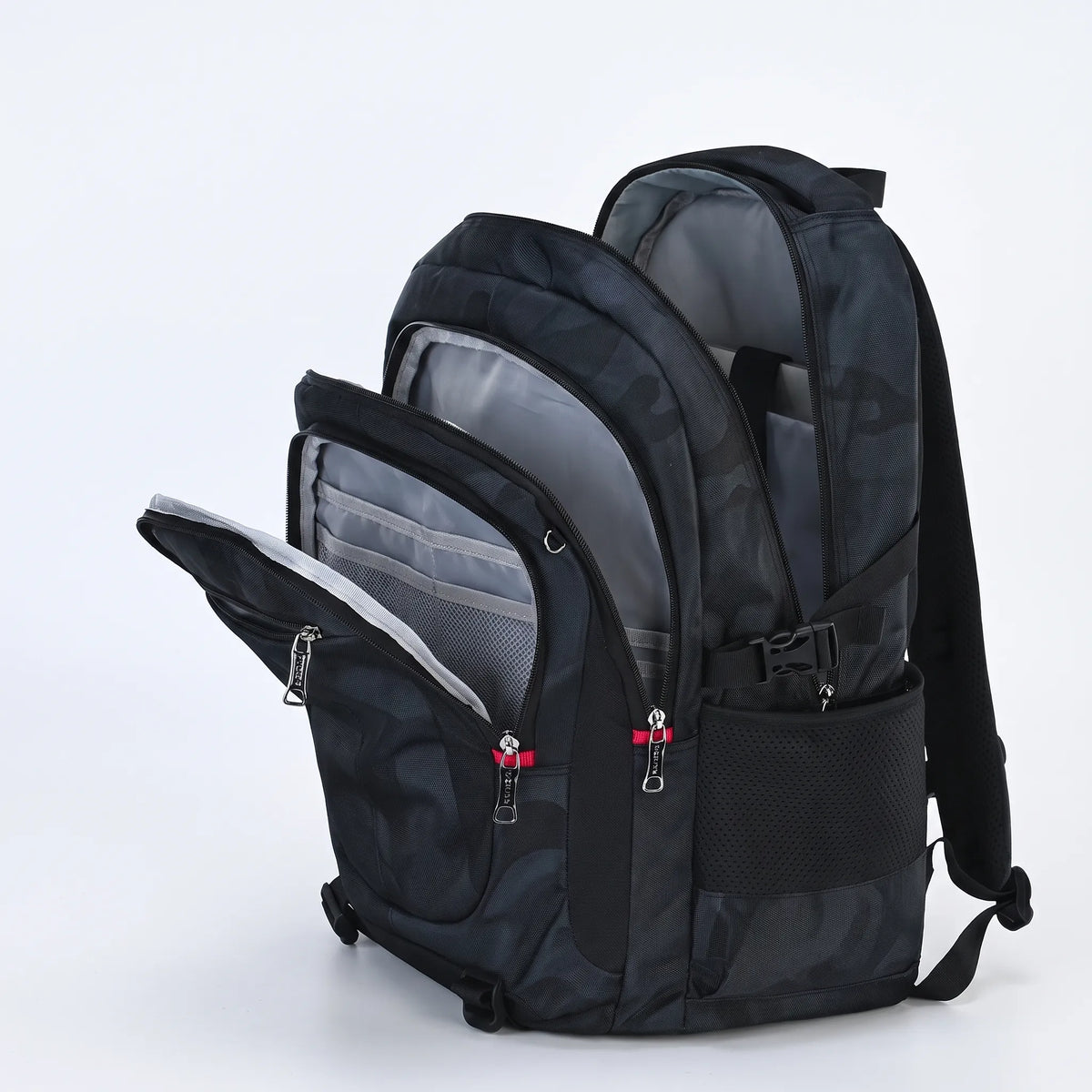 Geräumiger Teenager-Rucksack mit vielen Fächern und Laptopfach