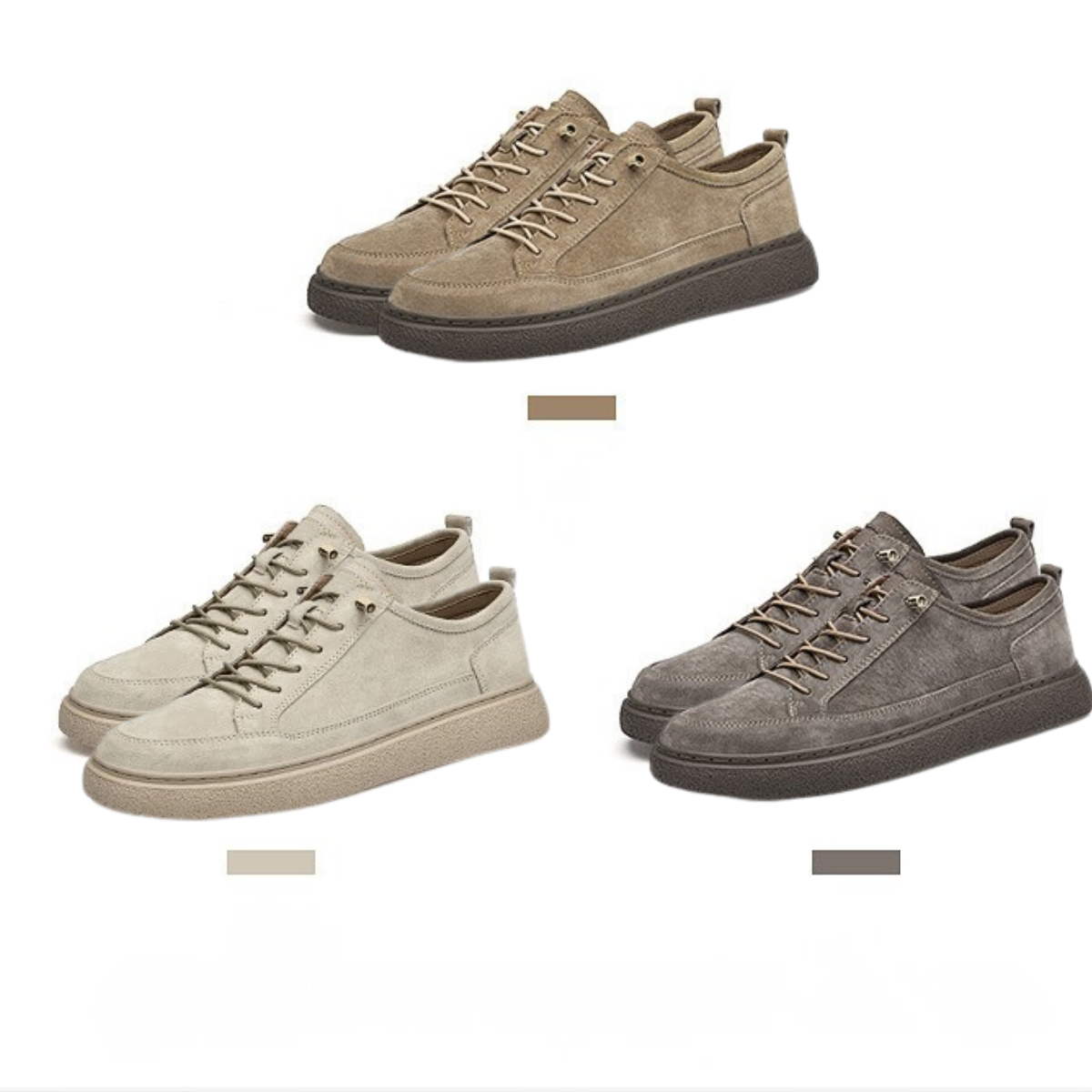 Baskets en daim Alan