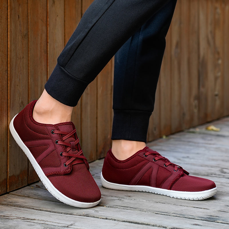 Alltags-Barfusssneaker mit breiter Zehenbox für Damen und Herren
