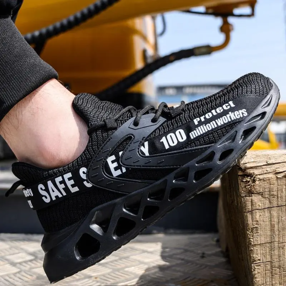 Unisex Leichte Sicherheitsschuhe mit Stahlkappe