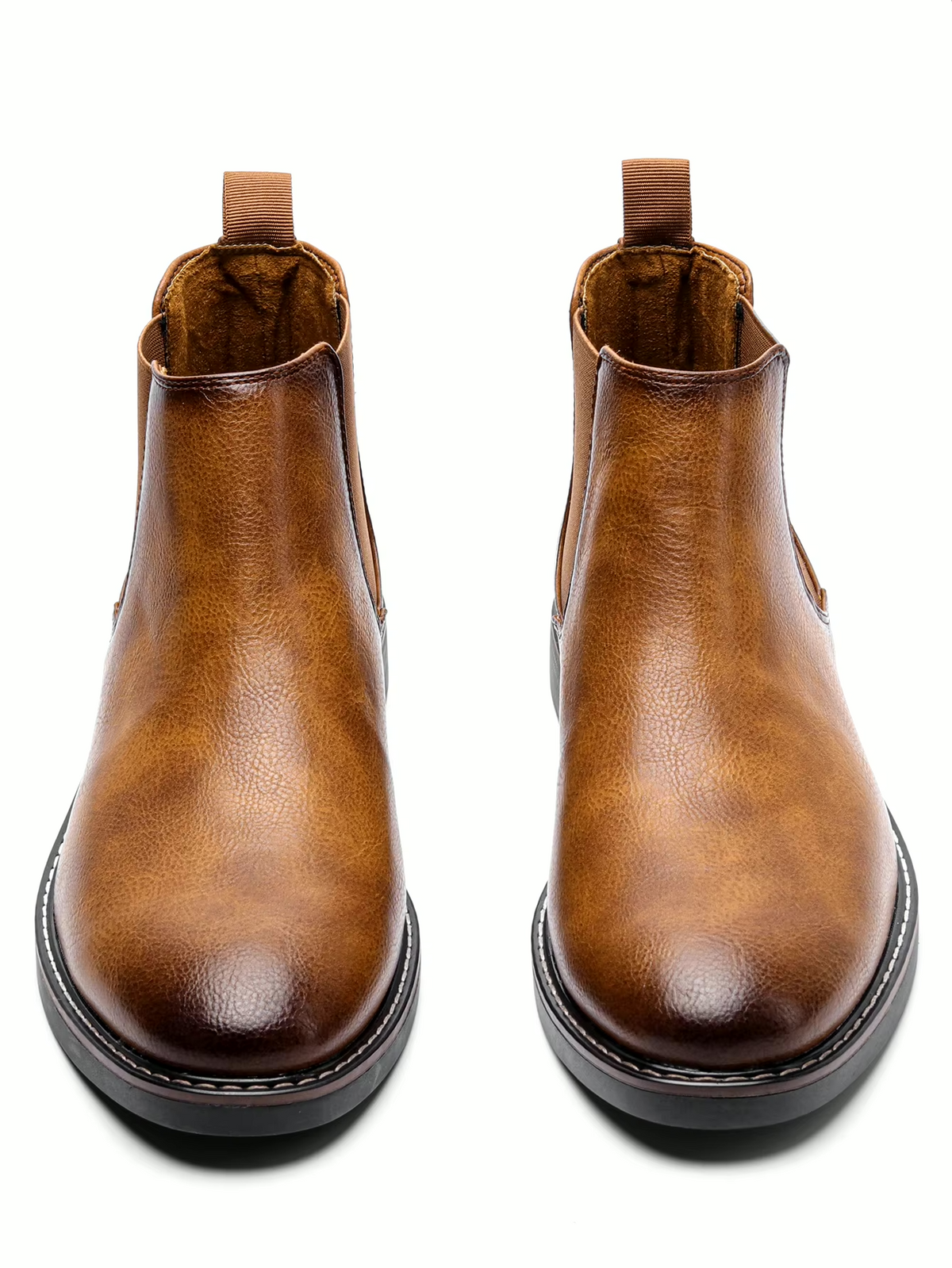 Herren Chelsea Boots Im Retro Look Mit Elastikeinsatz
