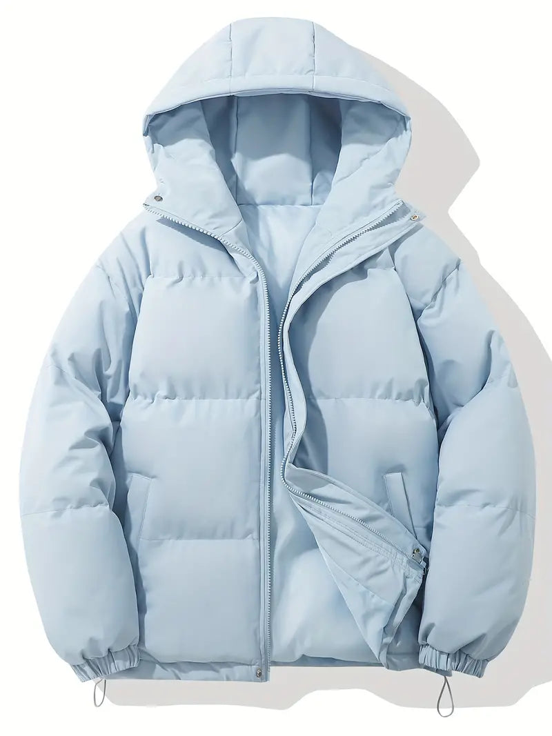 Klassische Damen Kapuzenjacke Warm Gefüttert