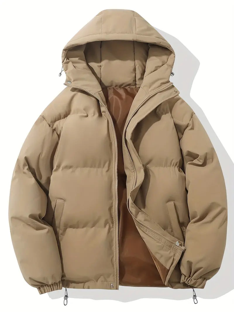 Klassische Damen Kapuzenjacke Warm Gefüttert