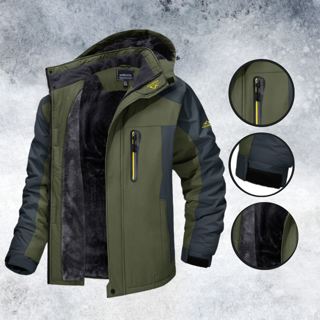 Winddichte Herren Outdoorjacke Für Wandern Und Radfahren