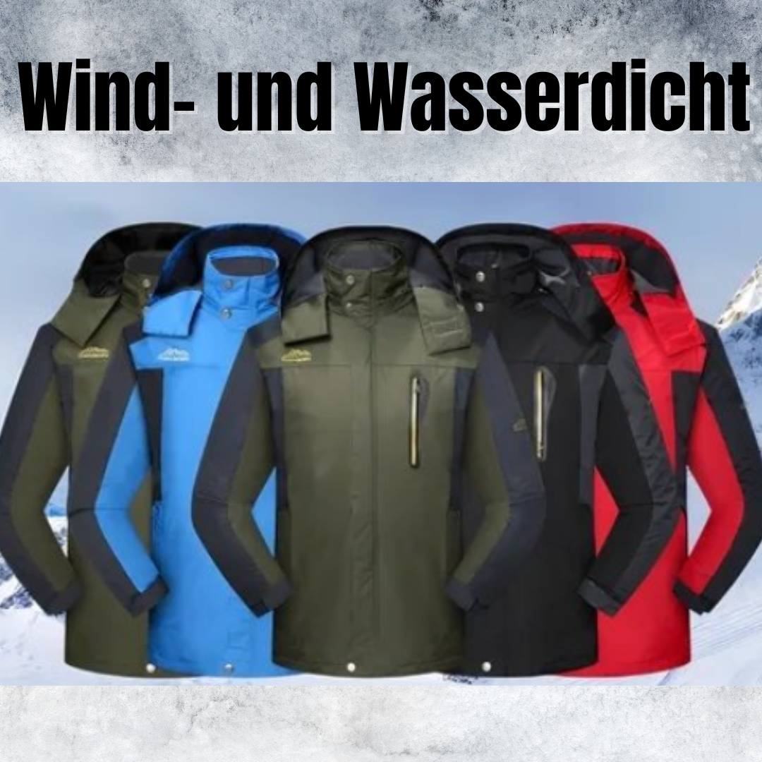 Winddichte Herren Outdoorjacke Für Wandern Und Radfahren
