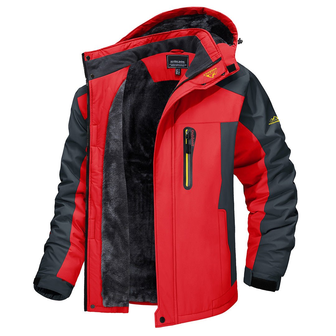 Winddichte Herren Outdoorjacke Für Wandern Und Radfahren
