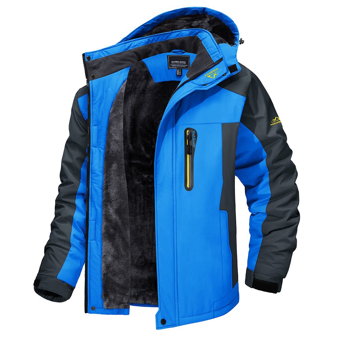 Winddichte Herren Outdoorjacke Für Wandern Und Radfahren
