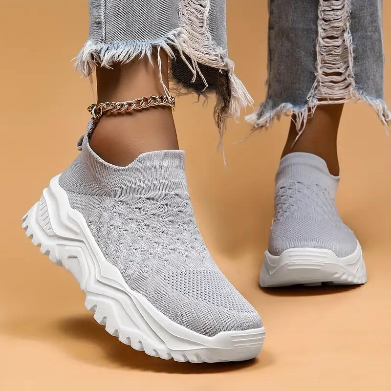 Stützende Orthopädische Damen Walking Sneaker für den Alltag