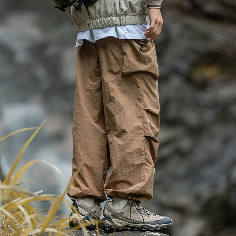 Wetterfeste Cargohose mit Lockerer Baggy-Passform