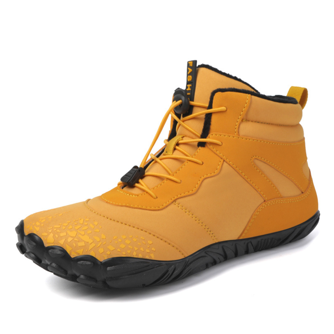 Unisex Wasserdichte Winter Barfußschuhe mit Fleecefutter