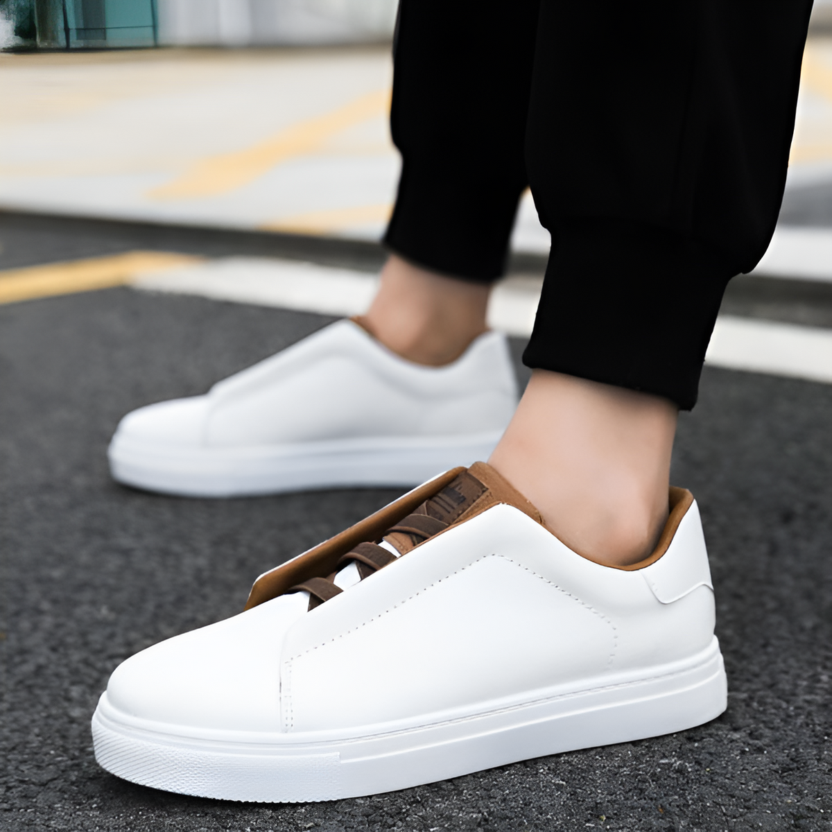 Vegane Herren Sneaker für den Alltag mit Komfortsohle