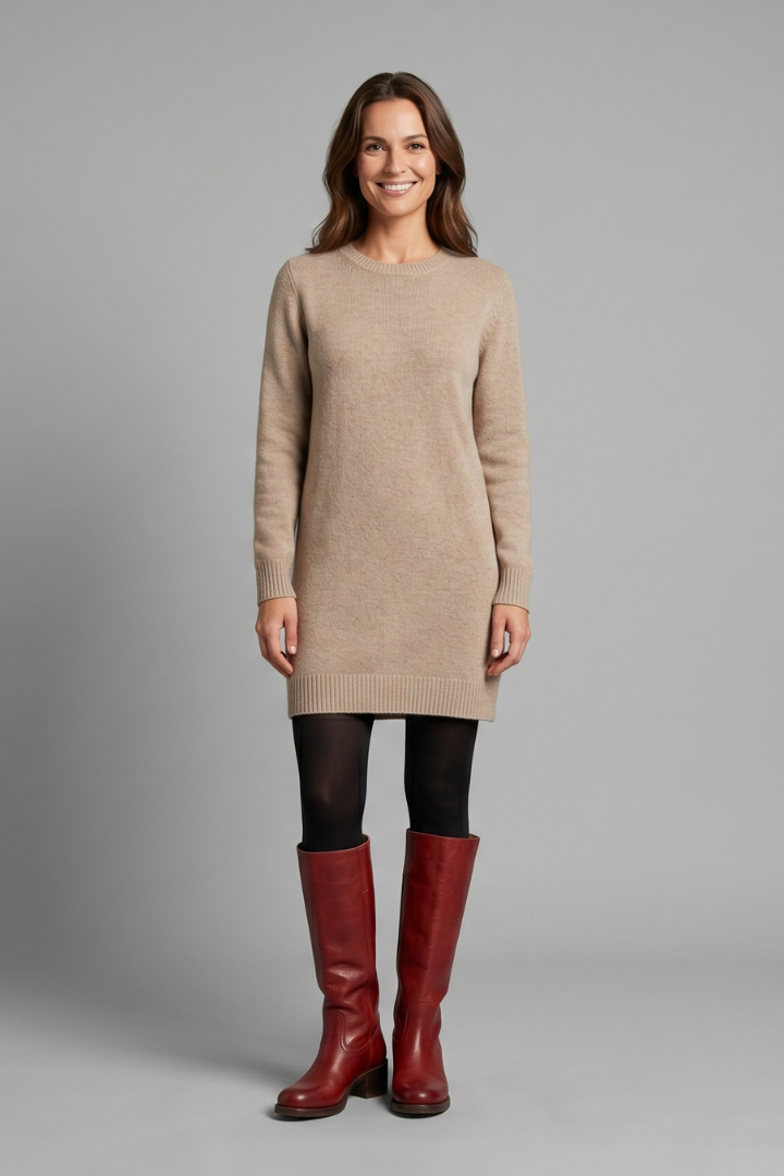 Damen Orthopädische Stiefel mit Wadenhohem Schaft