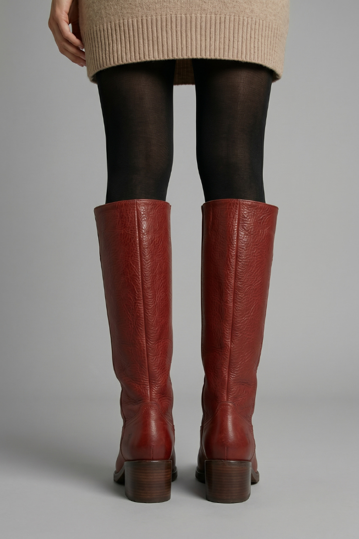 Damen Orthopädische Stiefel mit Wadenhohem Schaft