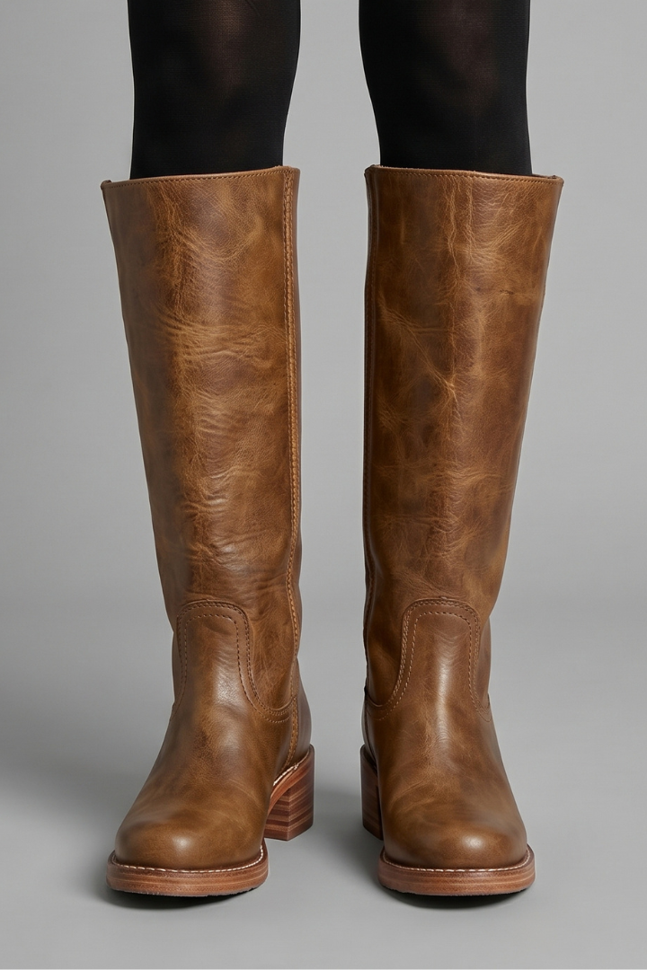 Damen Orthopädische Stiefel mit Wadenhohem Schaft