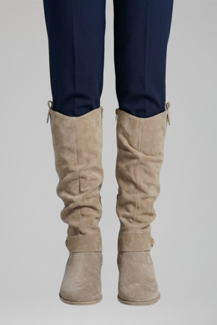 Orthopädische Komfort-Stiefel mit runder Spitze