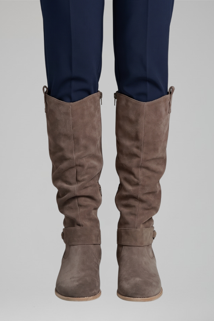 Orthopädische Komfort-Stiefel mit runder Spitze