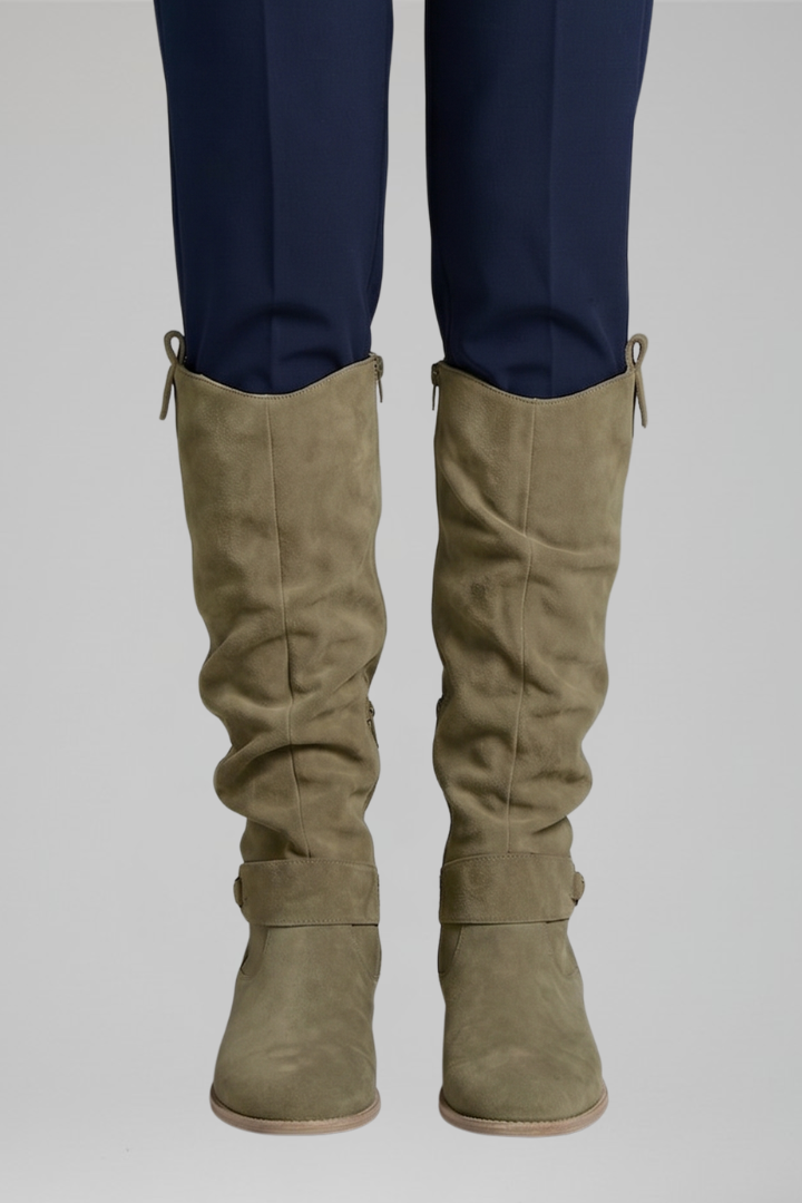 Orthopädische Komfort-Stiefel mit runder Spitze