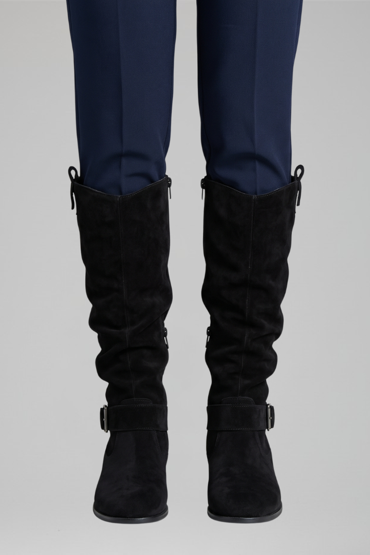 Orthopädische Komfort-Stiefel mit runder Spitze
