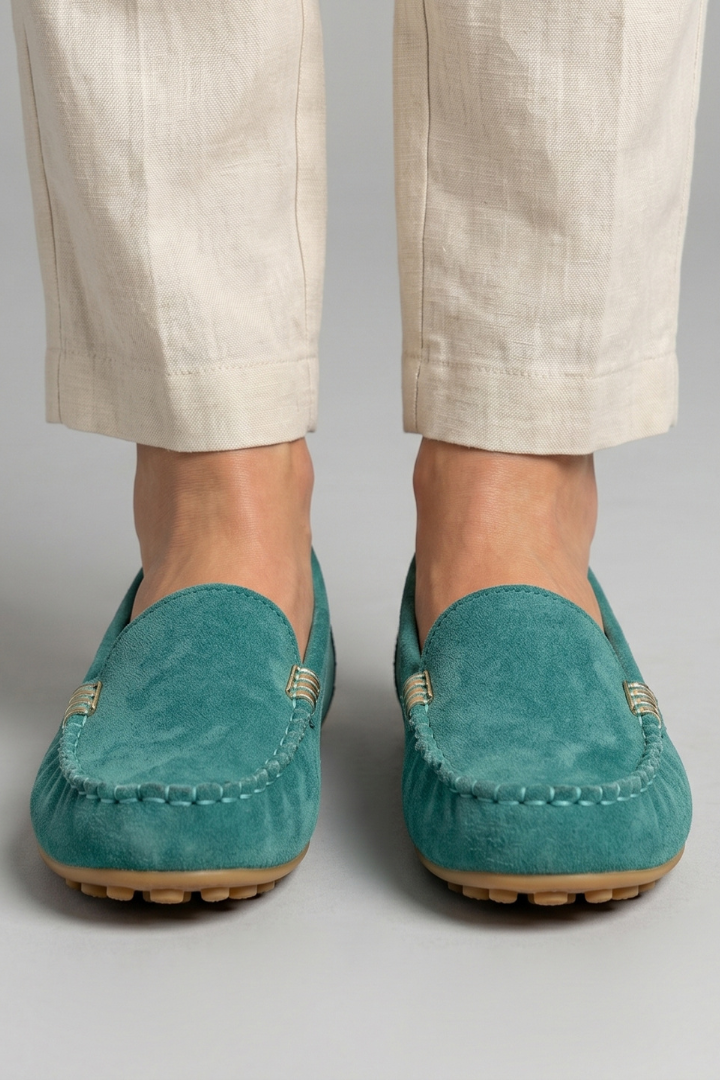Orthopädische Damen Slip-On Loafer mit runder Zehe