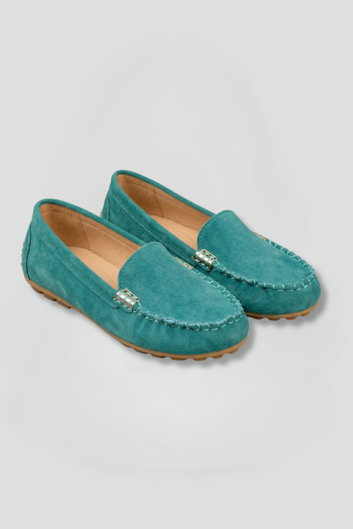Orthopädische Damen Slip-On Loafer mit runder Zehe