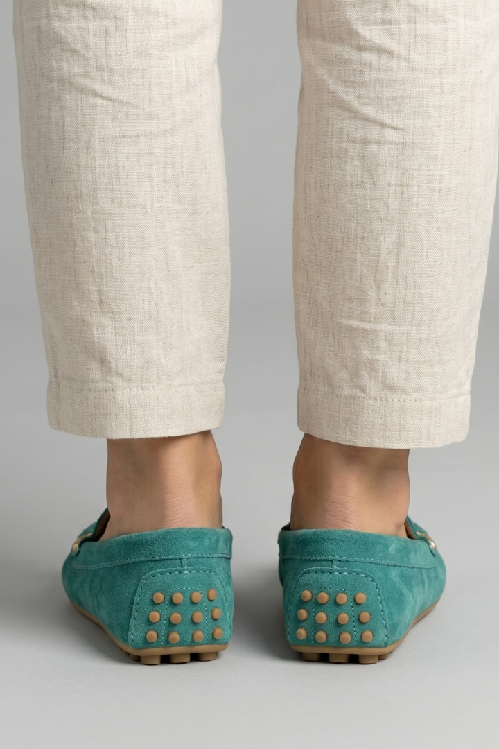 Orthopädische Damen Slip-On Loafer mit runder Zehe
