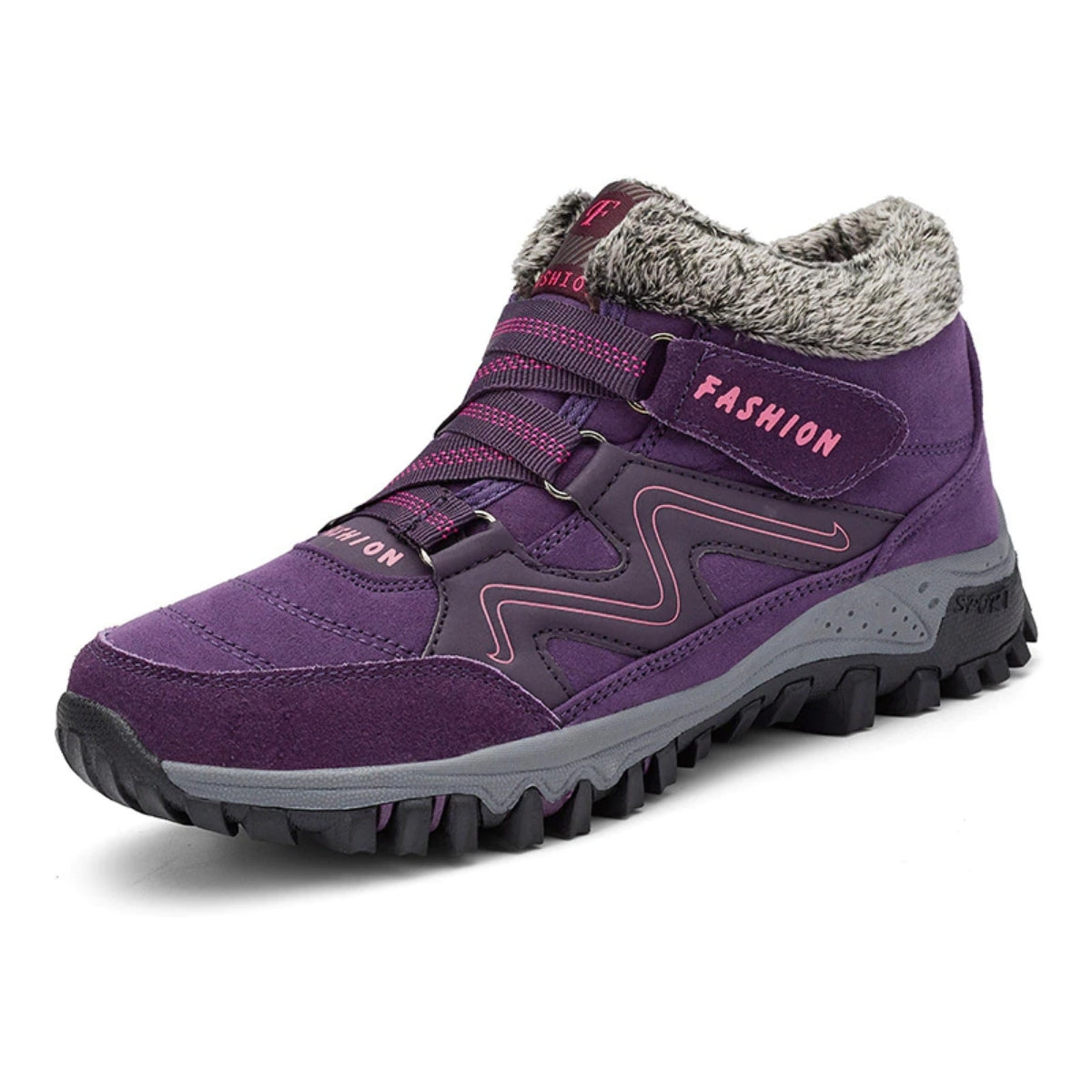 Gefütterte Orthopädische Damen Winterschuhe mit Rutschfester Sohle