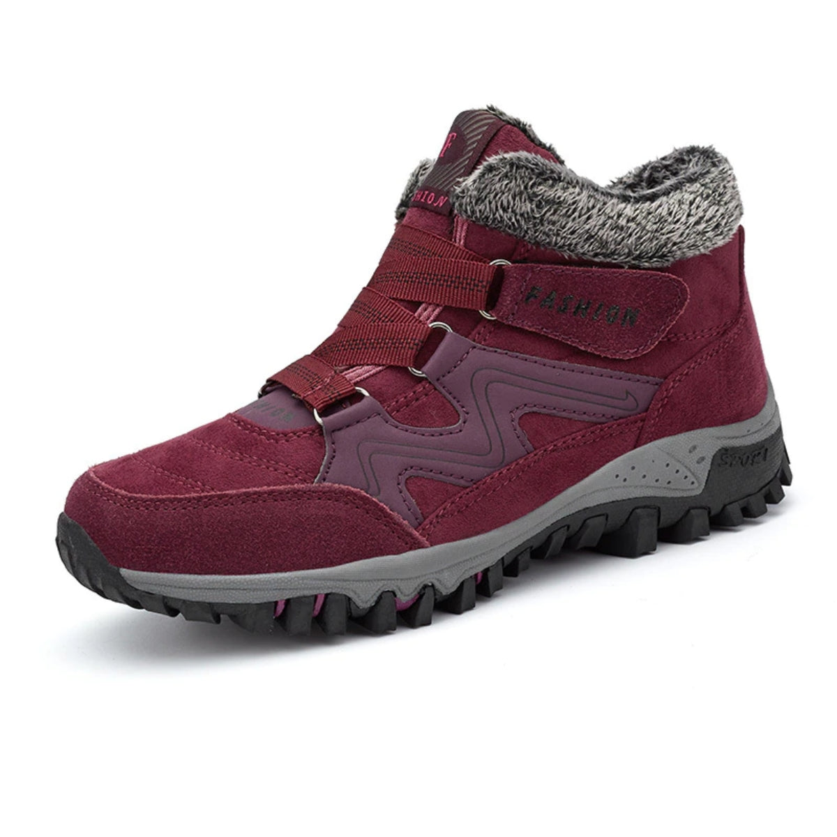 Gefütterte Orthopädische Damen Winterschuhe mit Rutschfester Sohle