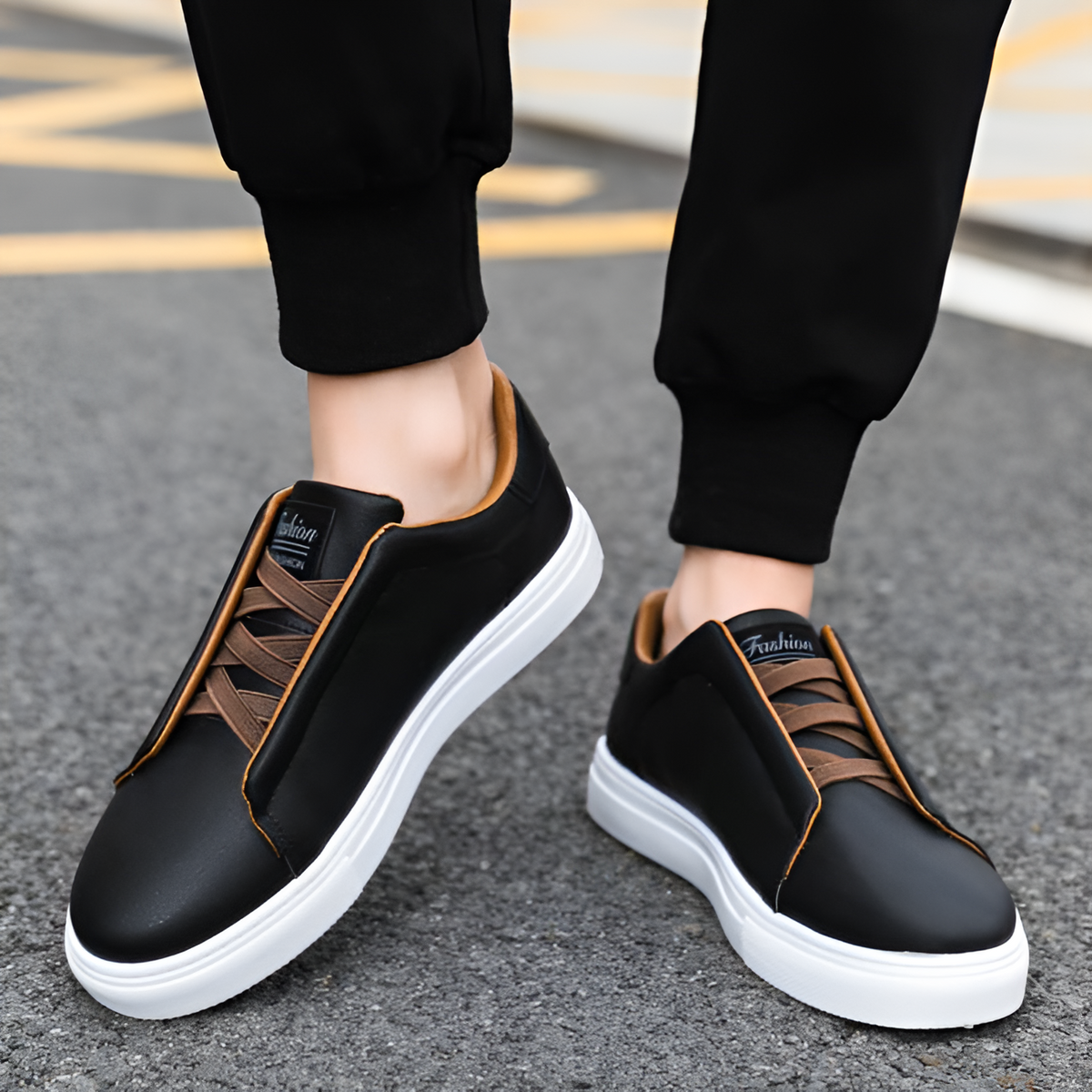Vegane Herren Sneaker für den Alltag mit Komfortsohle