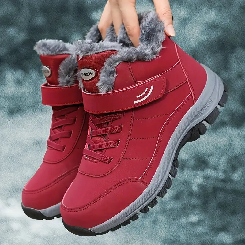 Orthopädische Warm Gefütterte Damen Winterstiefel