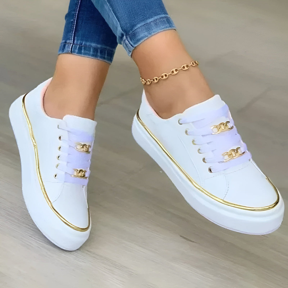 Orthopädische Damen Schnürschuhe im modernen Look