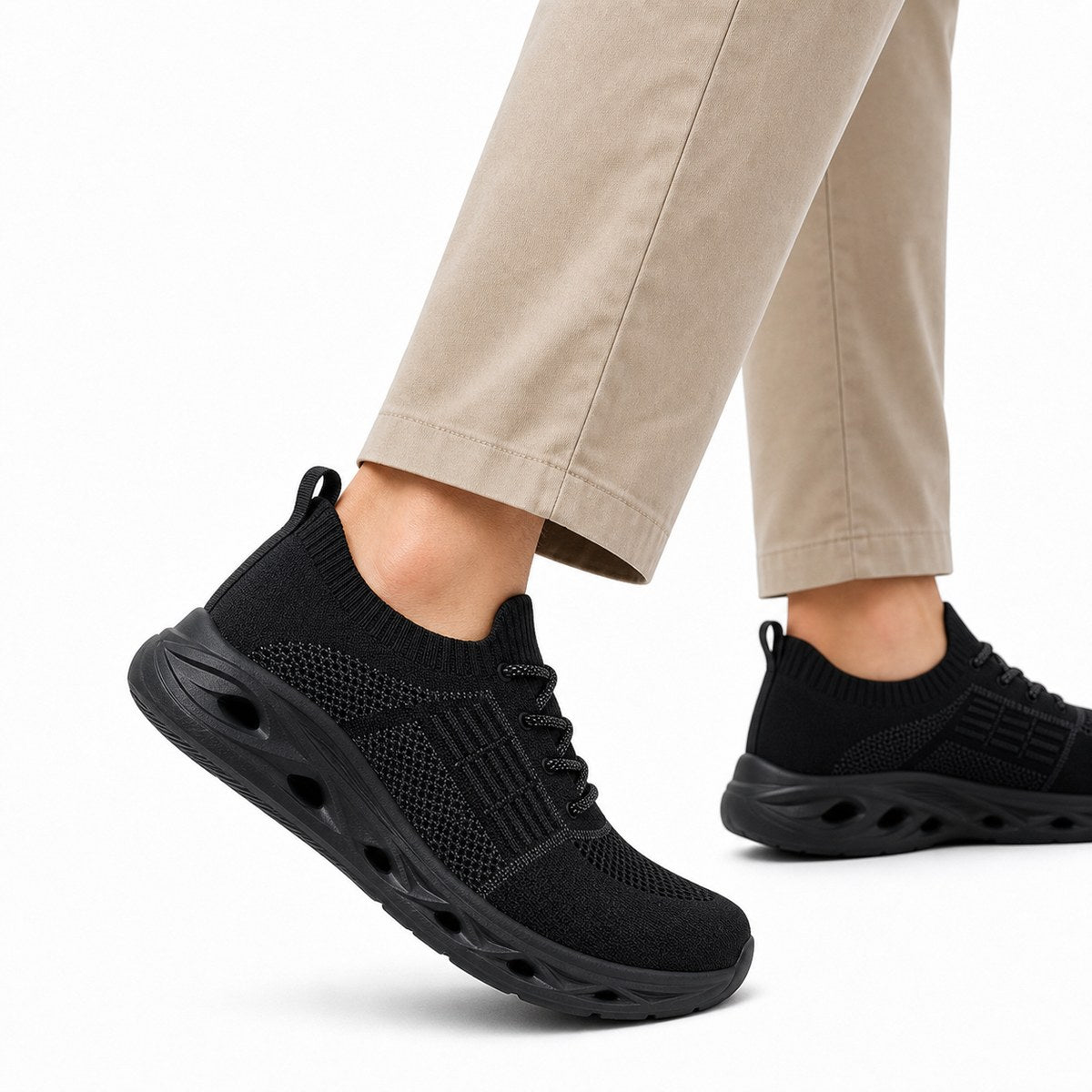 Orthopädische Barfuss-Wanderschuhe mit breiter Passform