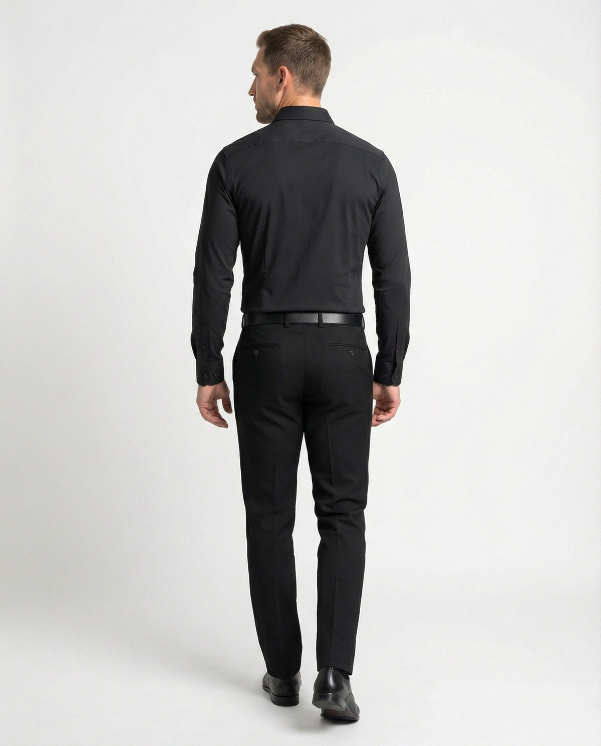 Unisex Business Stretchhemd Knitterfrei