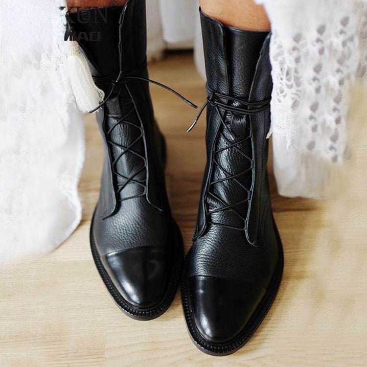 Wasserabweisende Damen Winterstiefel mit Warmem Innenfutter