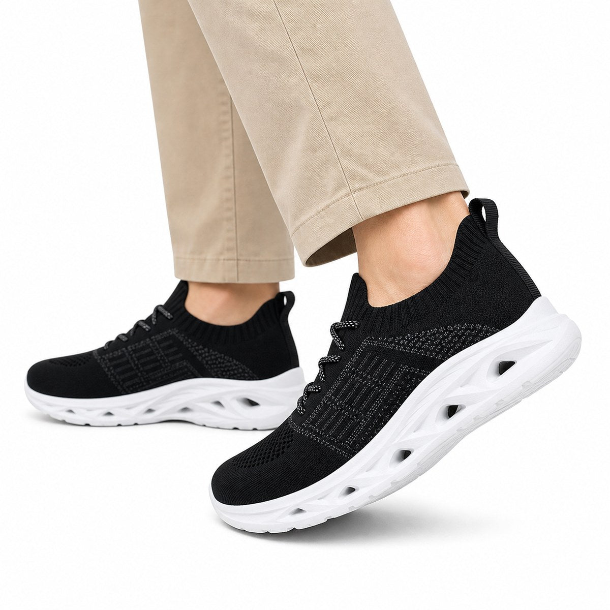 Orthopädische Barfuss-Wanderschuhe mit breiter Passform