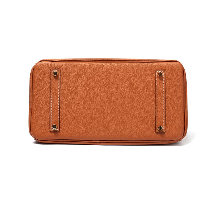 Elegante Damen Handtasche Aus Leder Mit Henkel