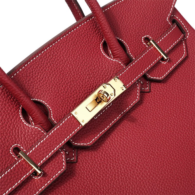 Elegante Damen Handtasche Aus Leder Mit Henkel