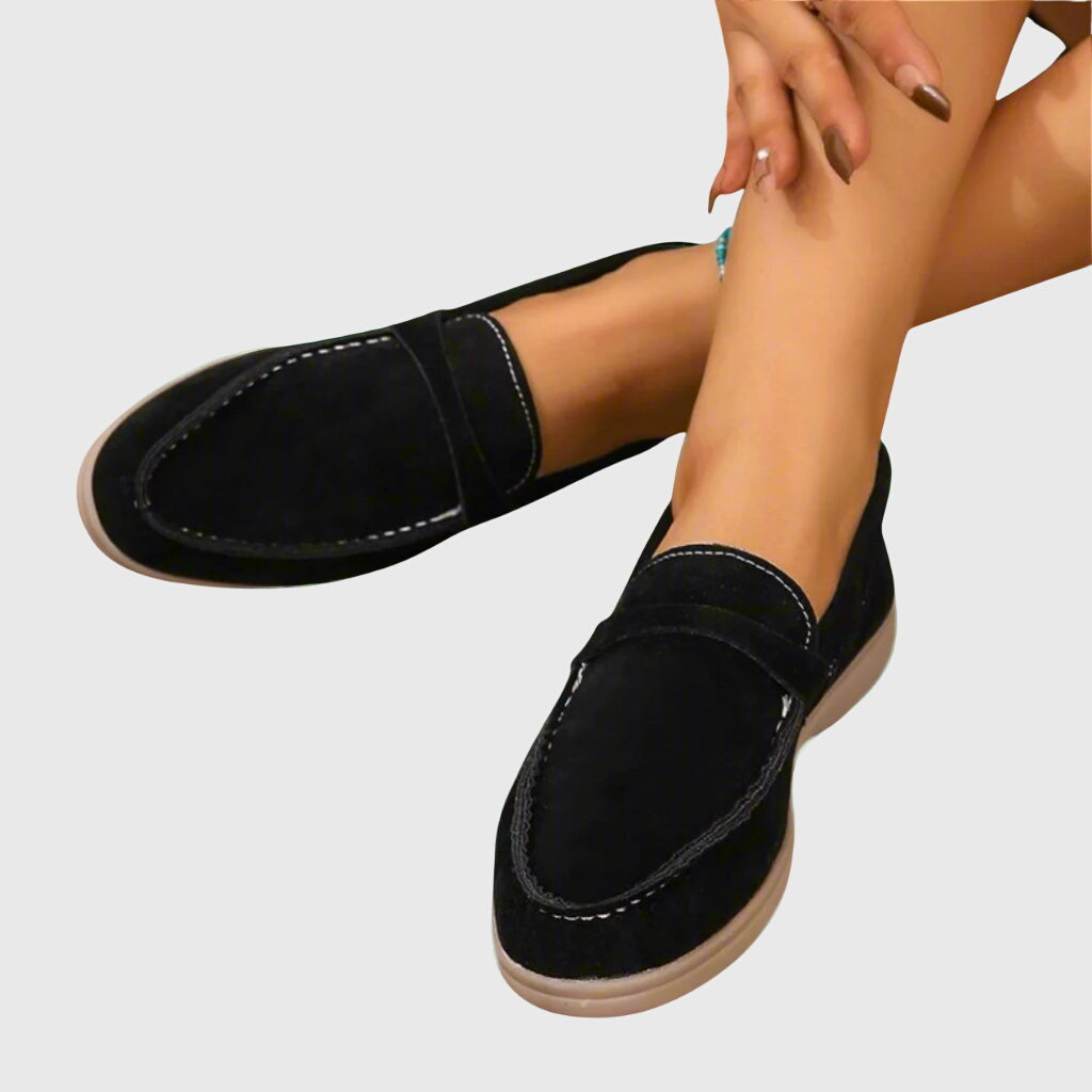 Orthopädische Damen Loafer mit weicher Innensohle
