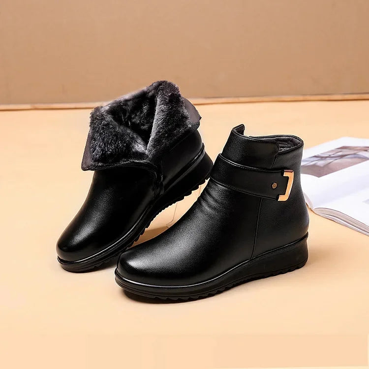 Orthopädische Damen Stiefel Mit Warmem Futter