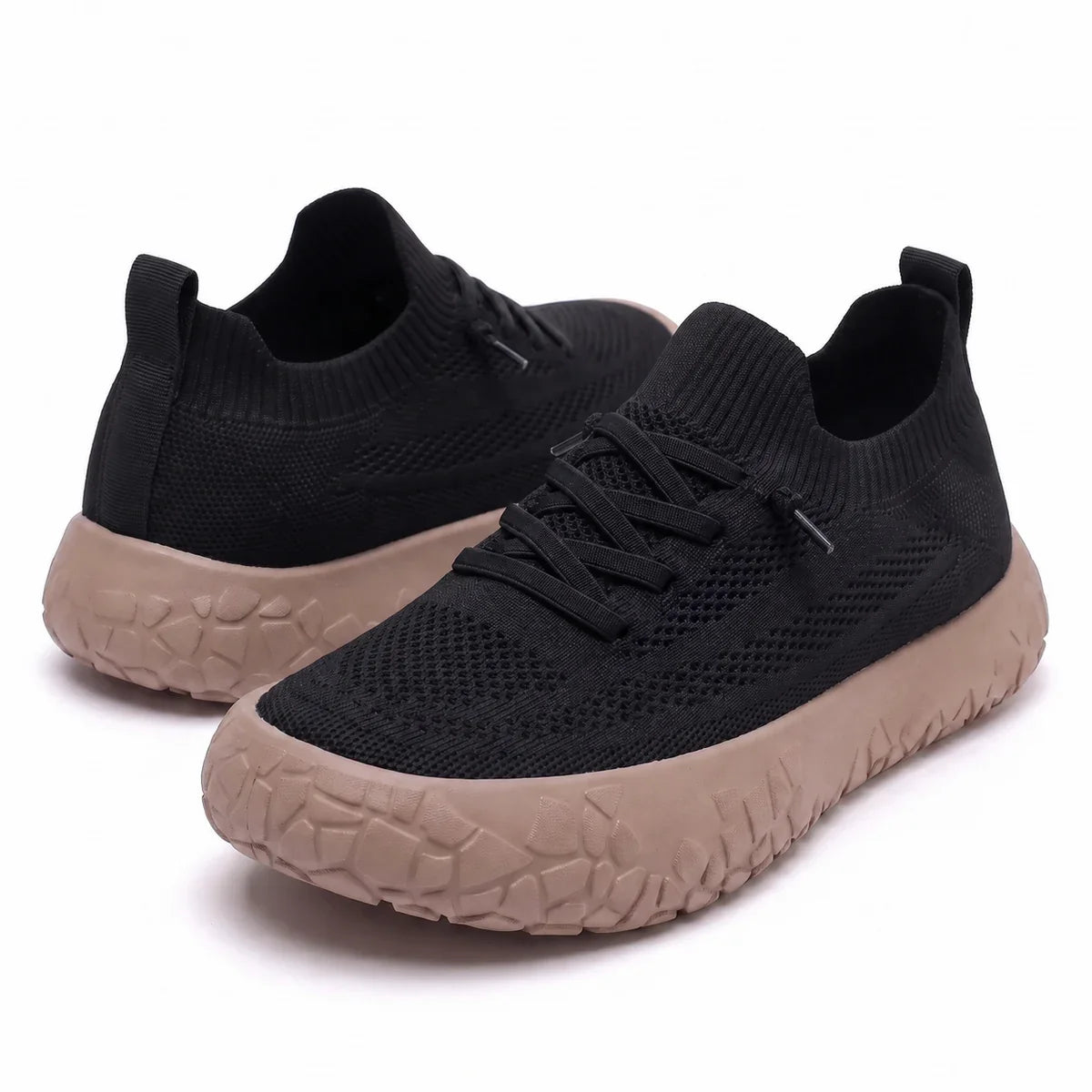 Unisex Gemusterte Barfußschuhe mit Breiter Zehenbox