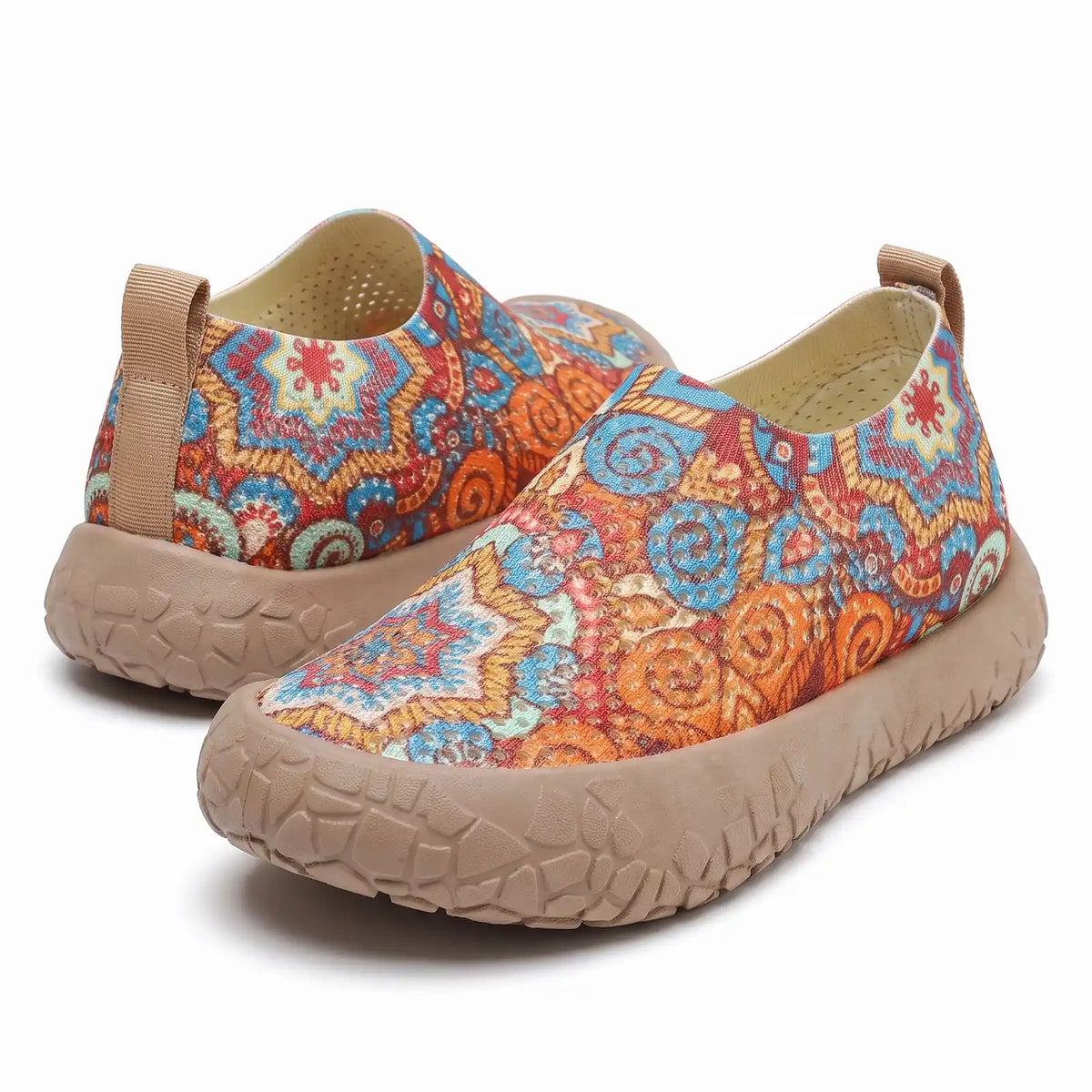 Unisex Gemusterte Barfußschuhe mit Breiter Zehenbox