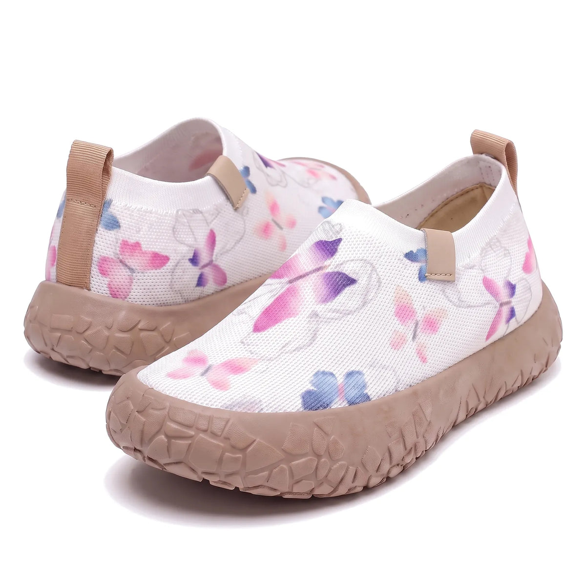 Unisex Gemusterte Barfußschuhe mit Breiter Zehenbox