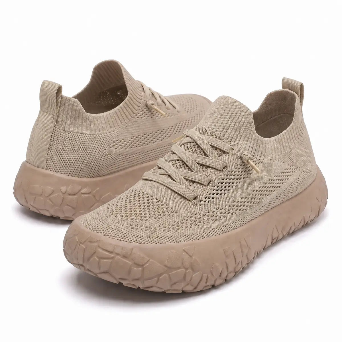 Unisex Gemusterte Barfußschuhe mit Breiter Zehenbox