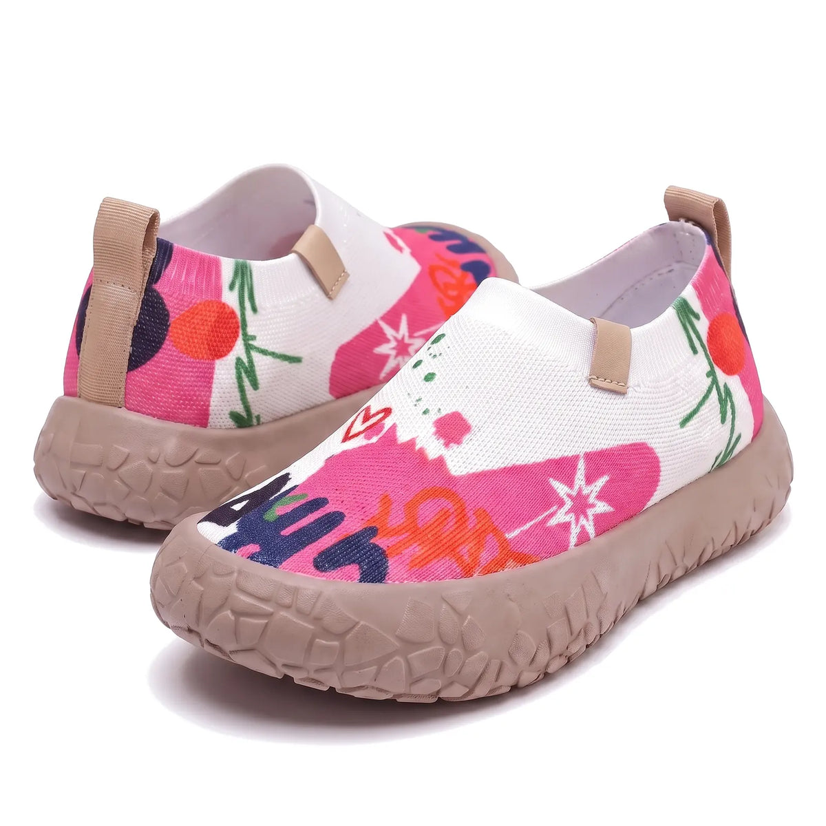 Unisex Gemusterte Barfußschuhe mit Breiter Zehenbox